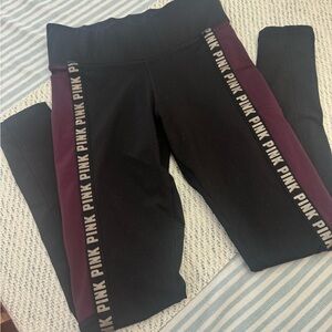 PINK Victoria's Secret Black Leggings
